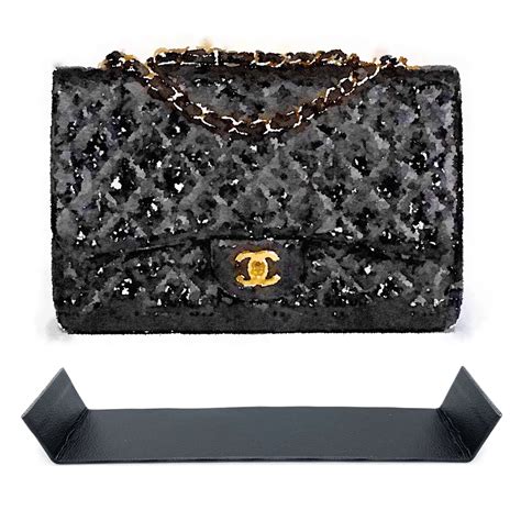 chanel jumbo bag shaper|chanel fabric flap.